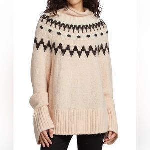 NWT! ALC Ruby Fair Isle sweater